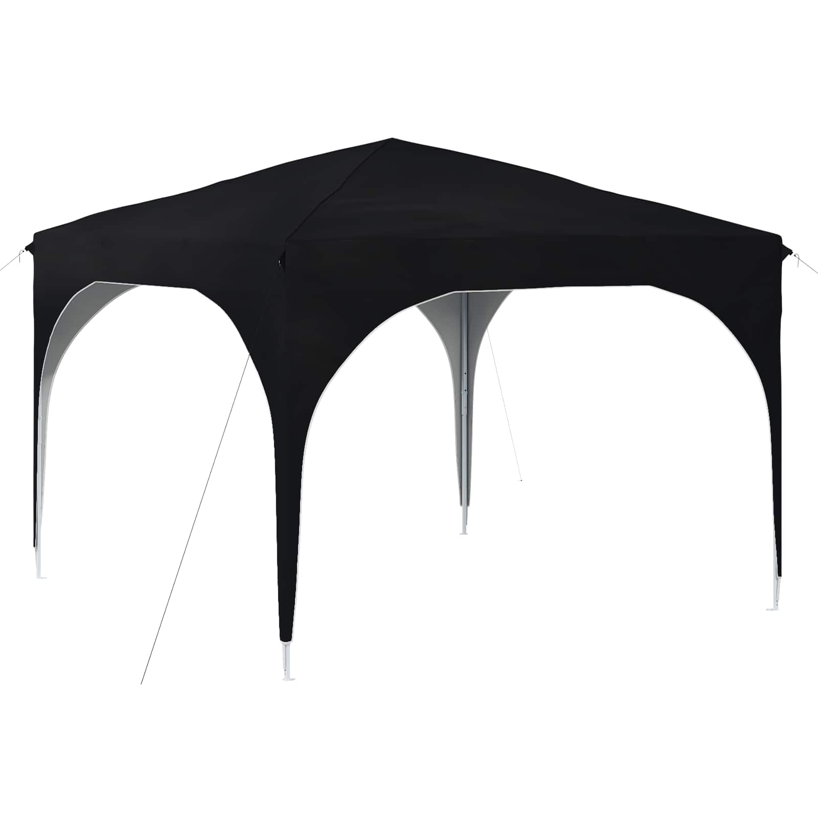 Αυτοσχέδιο Μόρφωση 290 x 290 x 245 εκ Ανθρακί - Pakobazaar