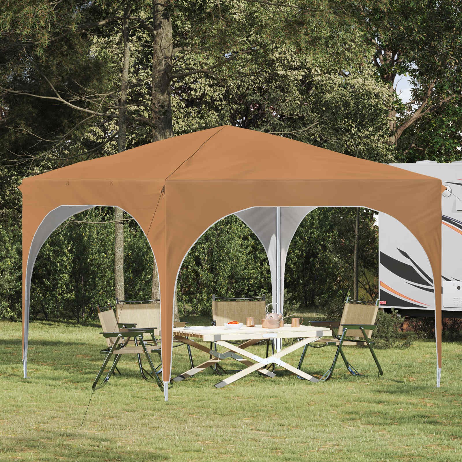 Αυτοσχέδιο Μόρφωση 290 x 290 x 245 εκ Μπεζ - Pakobazaar