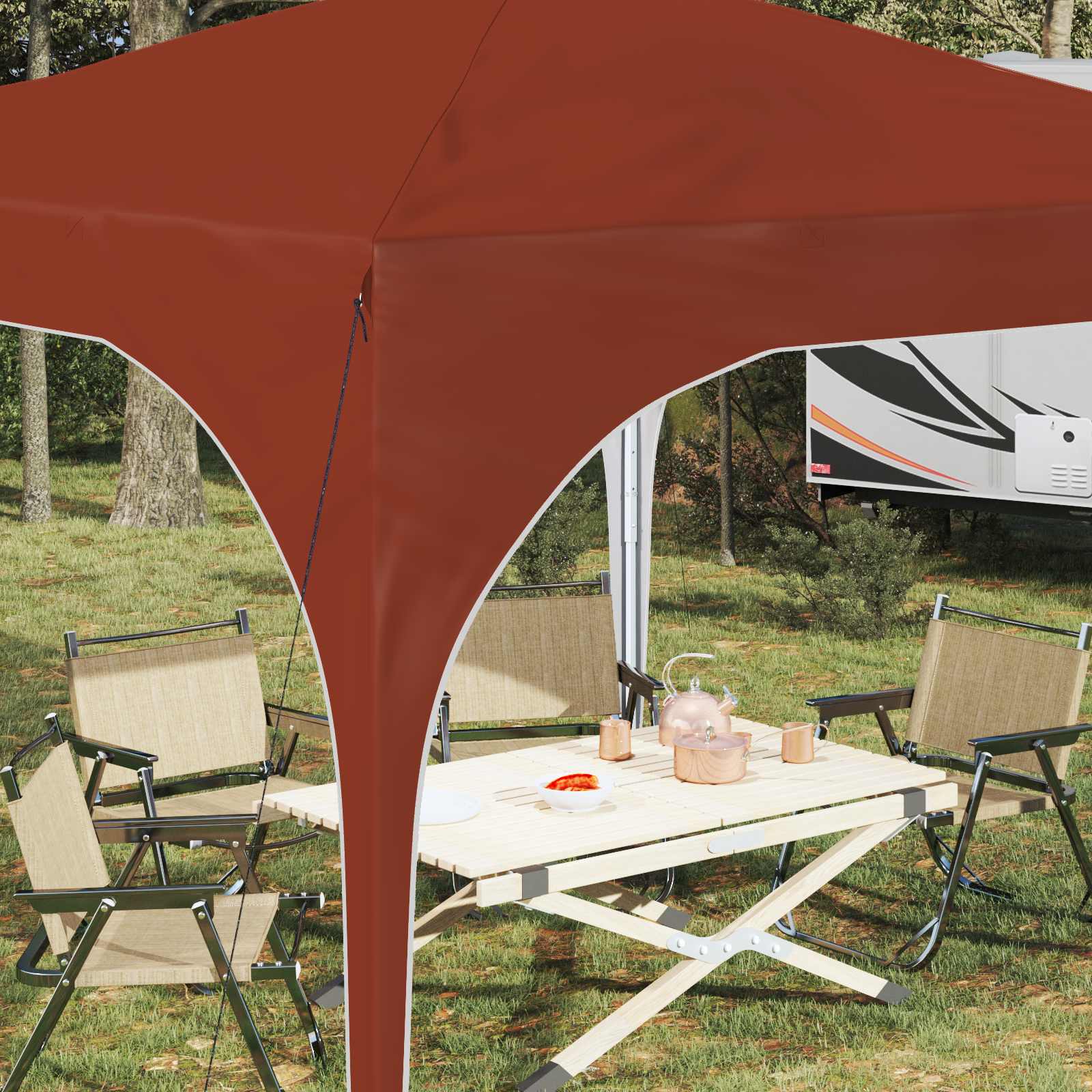 Αυτοσχέδιο Μόρφωση 290 x 290 x 245 εκ Τερακότα - Pakobazaar