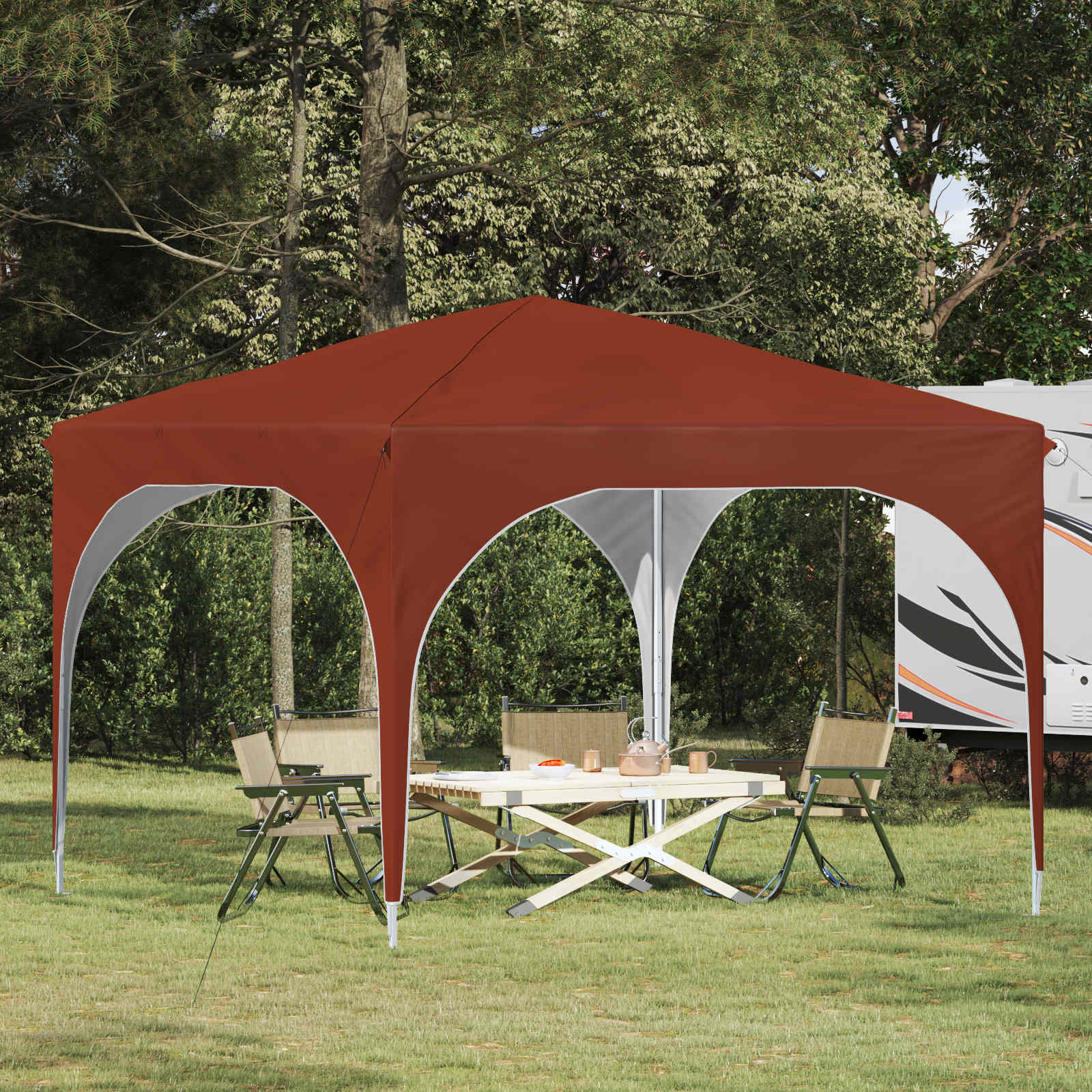 Αυτοσχέδιο Μόρφωση 290 x 290 x 245 εκ Τερακότα - Pakobazaar