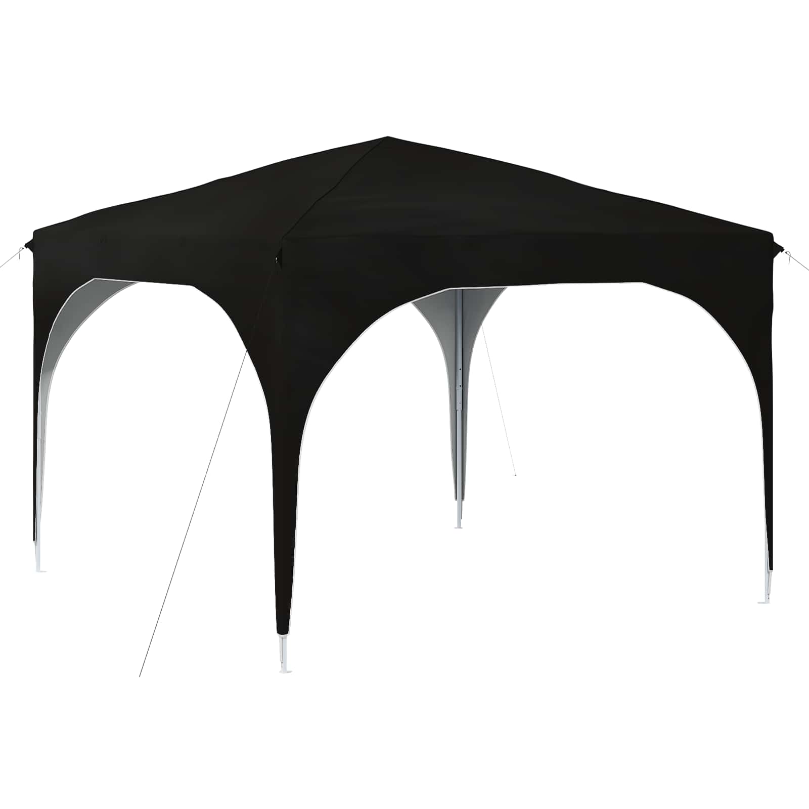 Αυτοσχέδιο Μόρφωση 290 x 290 x 245 εκ Μαύρο - Pakobazaar