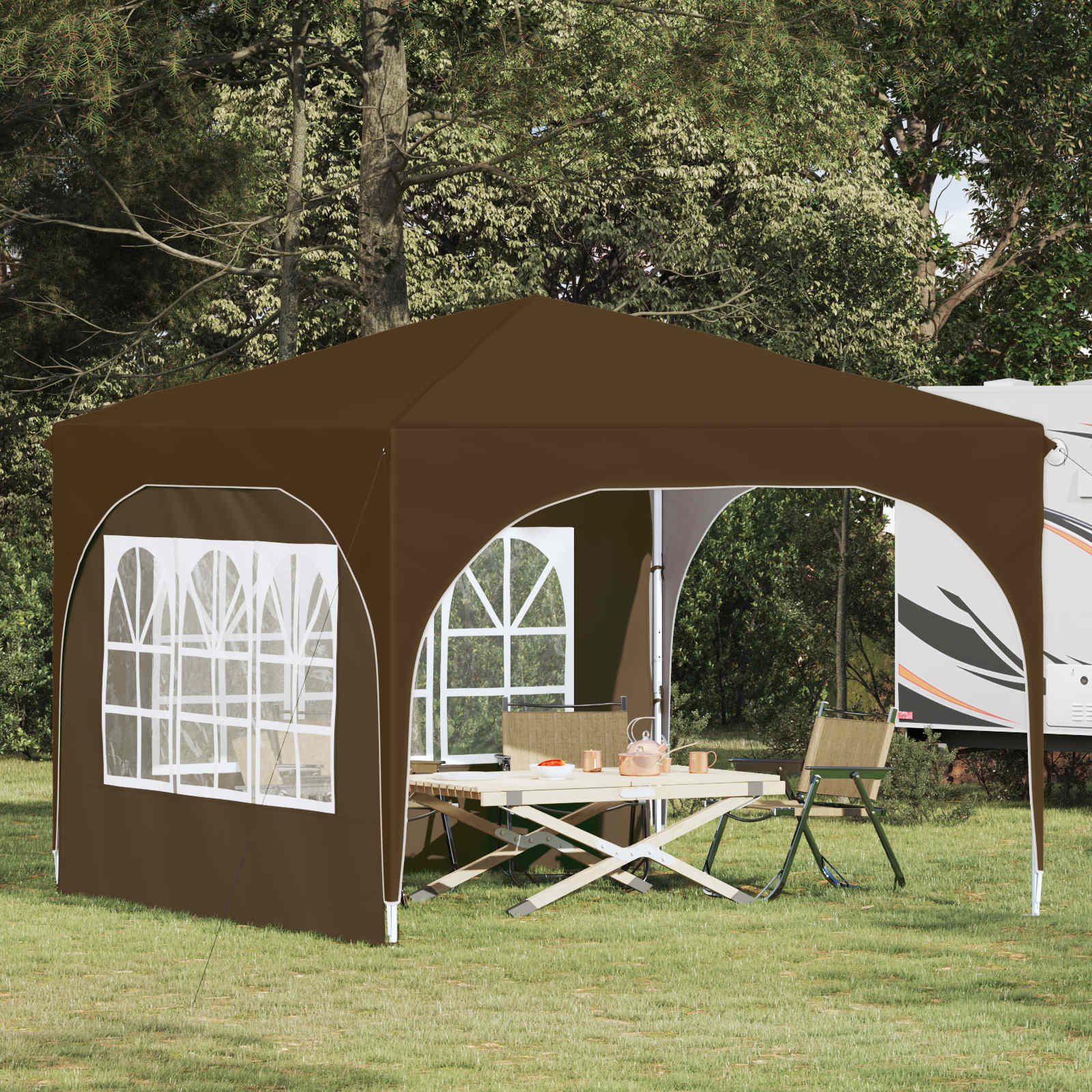 Αυτοσχέδιο Μόρφωση 290 x 290 x 245 εκ Taupe - Pakobazaar