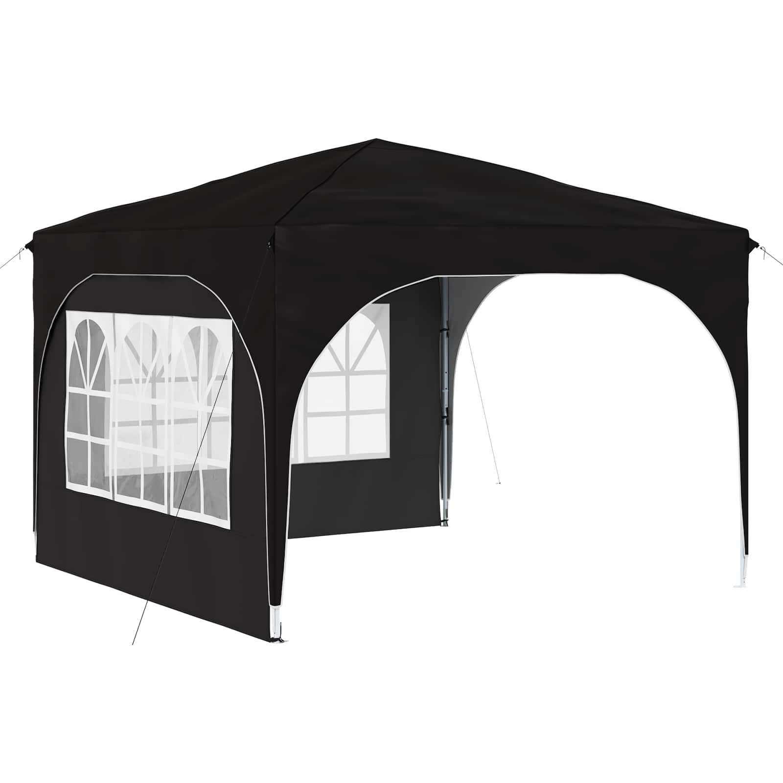 Αυτοσχέδιο Μόρφωση 290 x 290 x 245 εκ Μαύρο - Pakobazaar