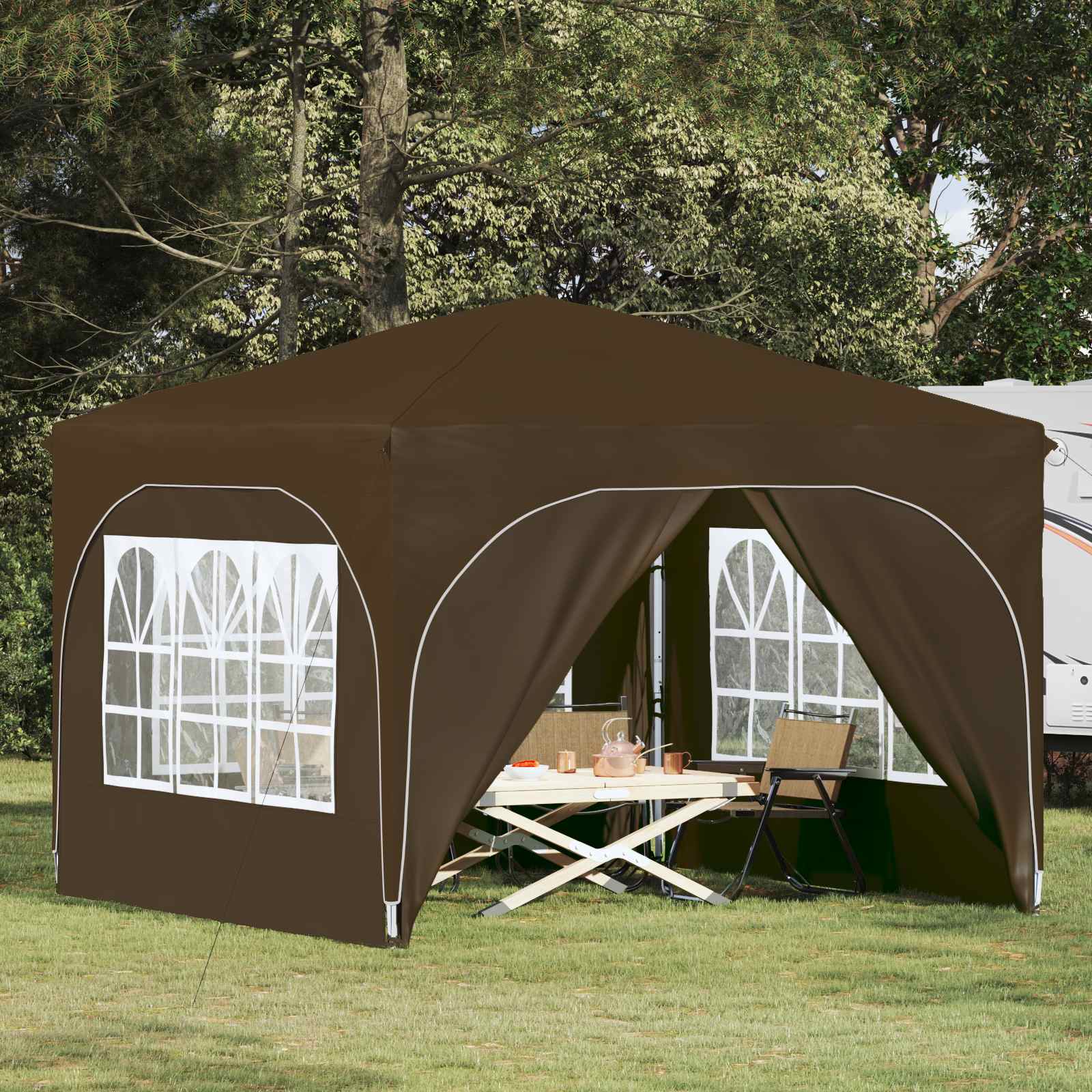 Αυτοσχέδιο Μόρφωση 290 x 290 x 245 εκ Taupe - Pakobazaar