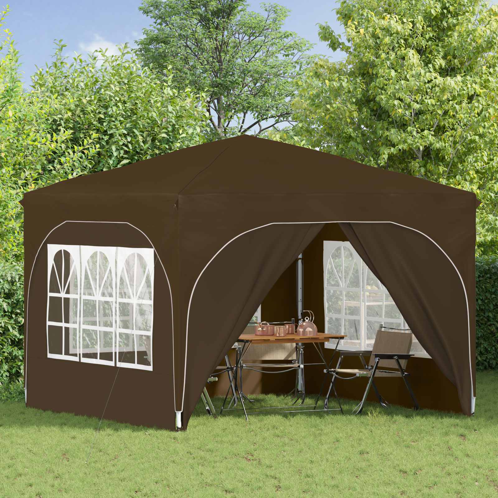 Αυτοσχέδιο Μόρφωση 290 x 290 x 245 εκ Taupe - Pakobazaar