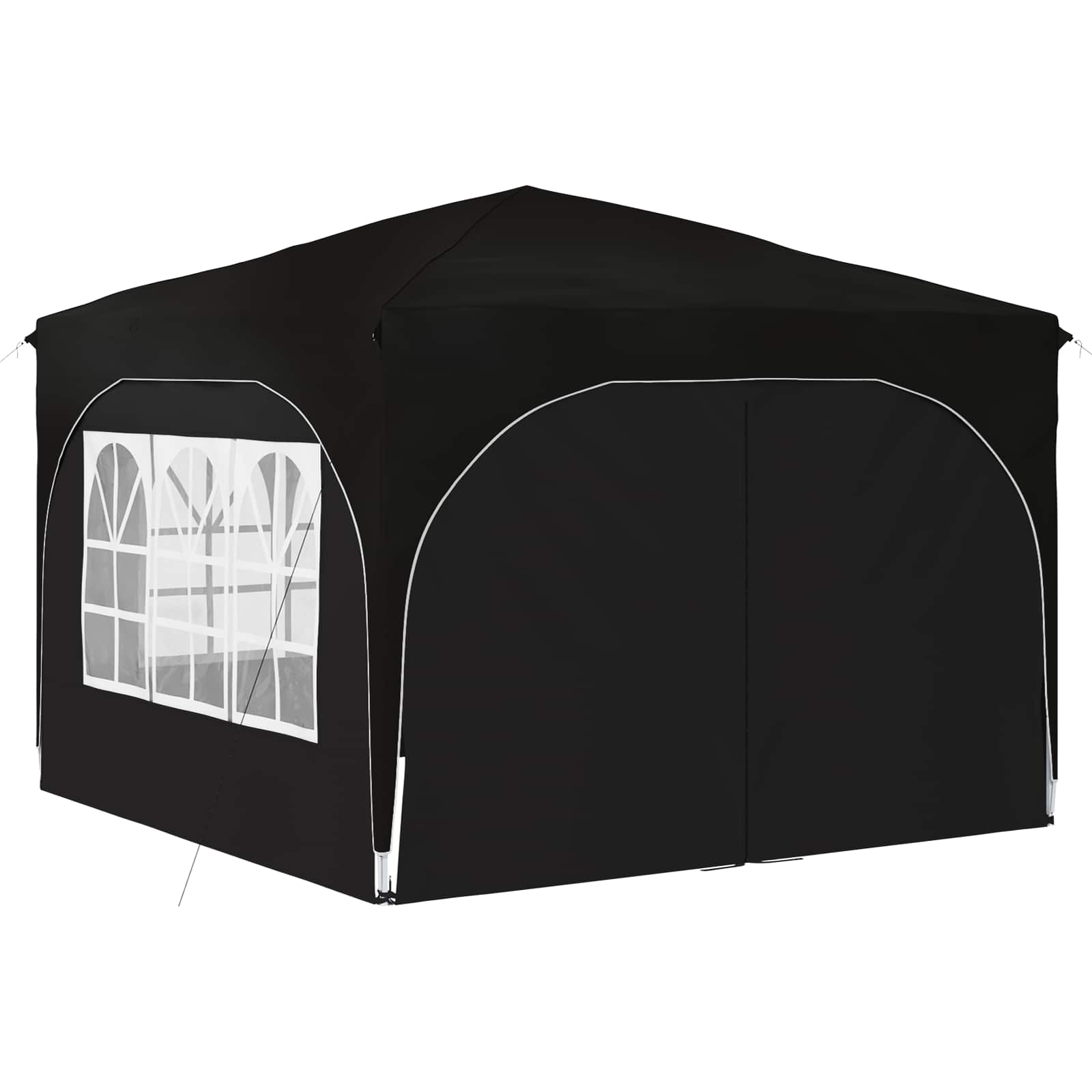 Αυτοσχέδιο Μόρφωση 290 x 290 x 245 εκ Μαύρο - Pakobazaar