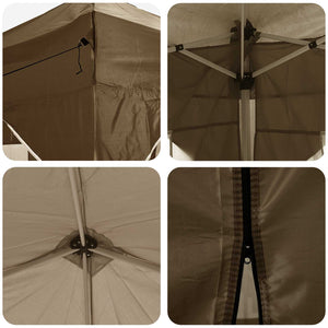 Αυτοσχέδιο Μόρφωση Taupe 575 x 288 x 245 εκ Ύφασμα Όξφορντ - Pakobazaar