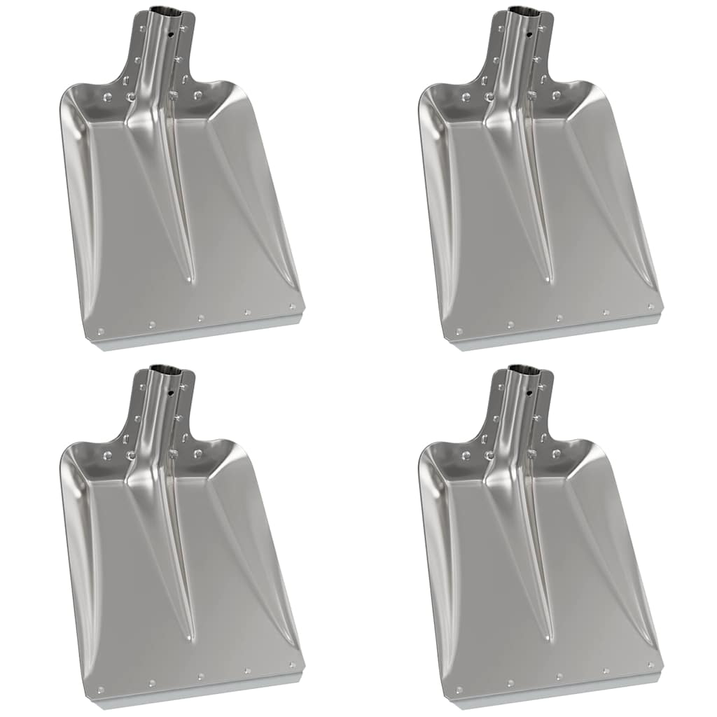 Κεφάλι Φτυαριού 4 pcs Ασημί 43 x 32,5 εκ Αλουμίνιο - Pakobazaar
