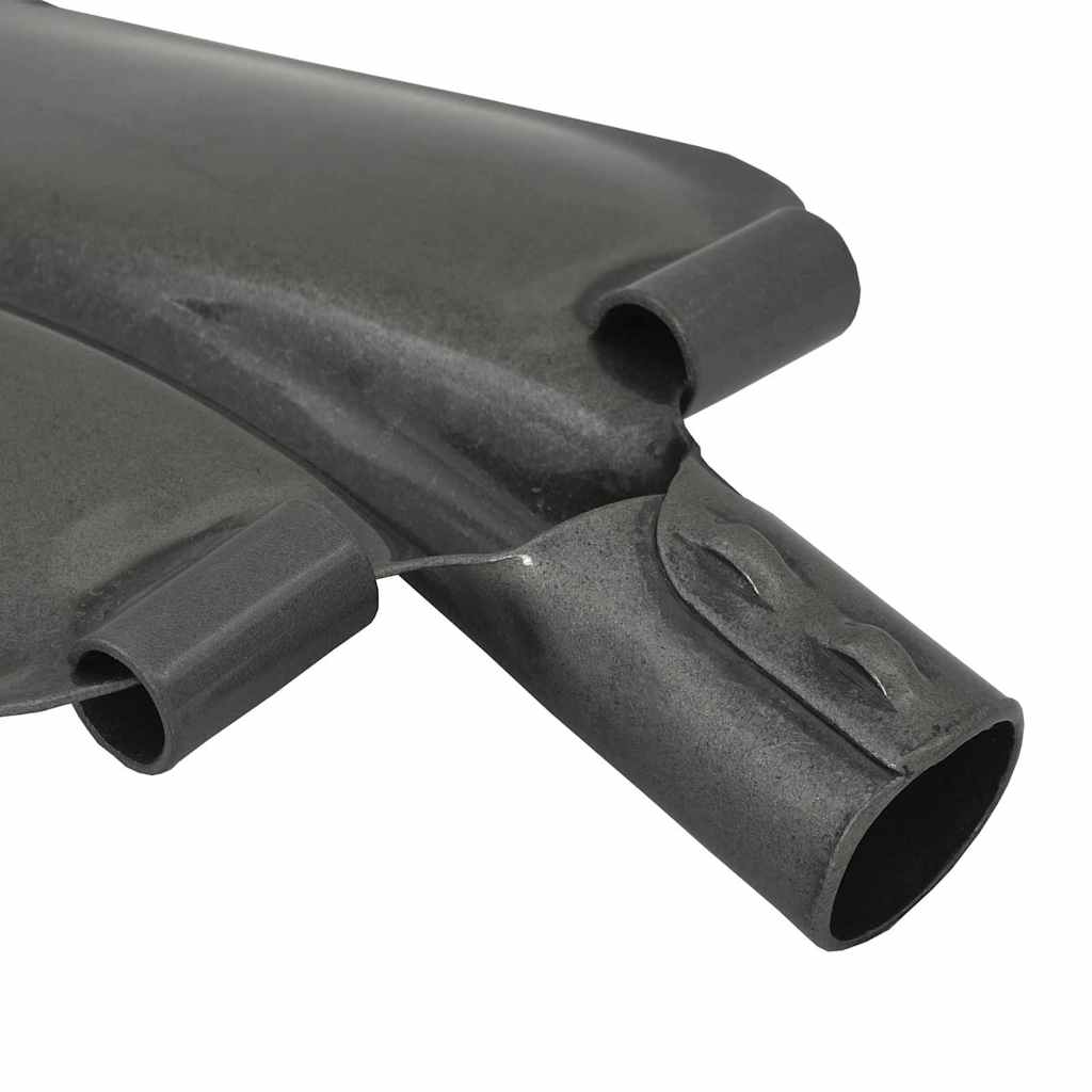 Κεφάλι Φτυαριού Ασημί 33 x 21 εκ. Χάλυβας με επίστρωση πούδρας