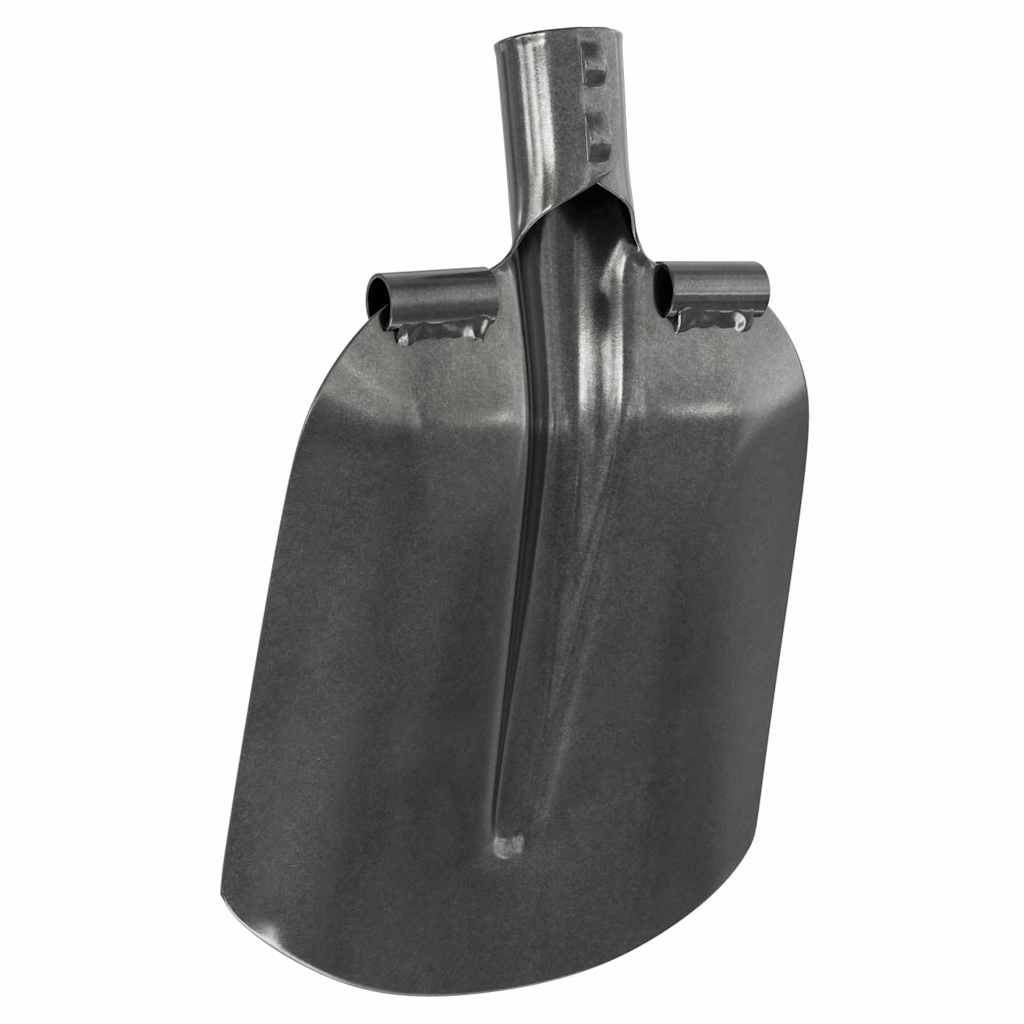 Κεφάλι Φτυαριού Ασημί 33 x 21 εκ. Χάλυβας με επίστρωση πούδρας