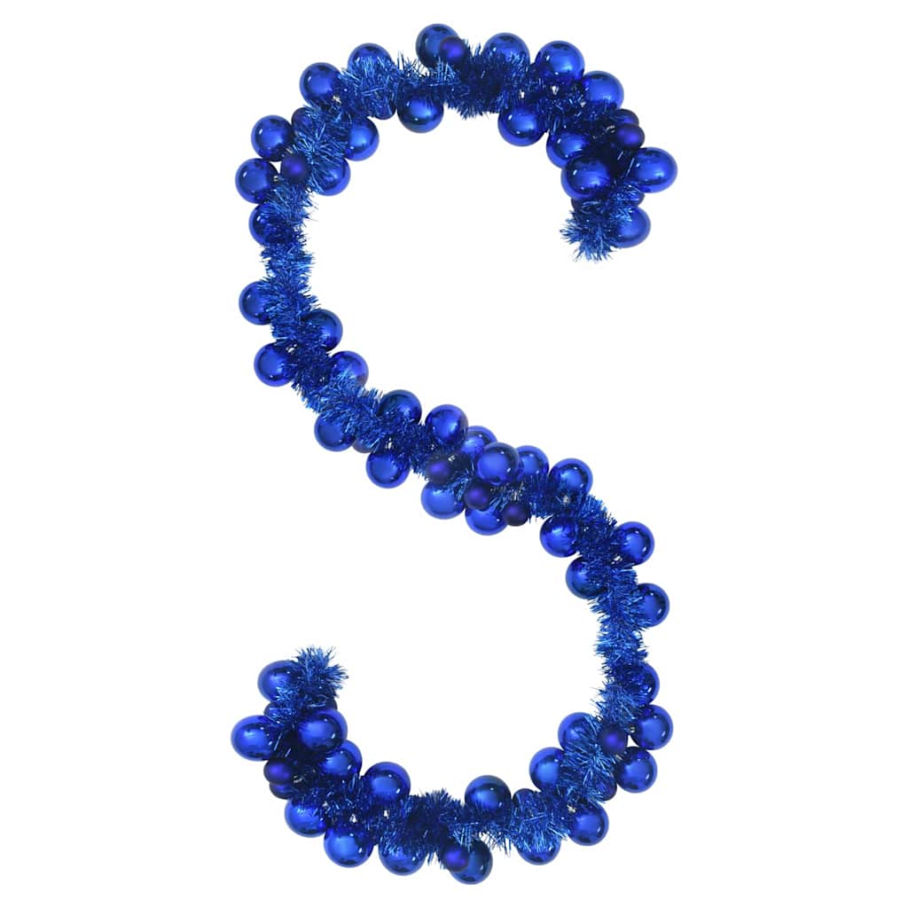 Γιρλάντα με Χριστουγεννιάτικα Μπαλάκια Μπλε 186 εκ - Pakobazaar