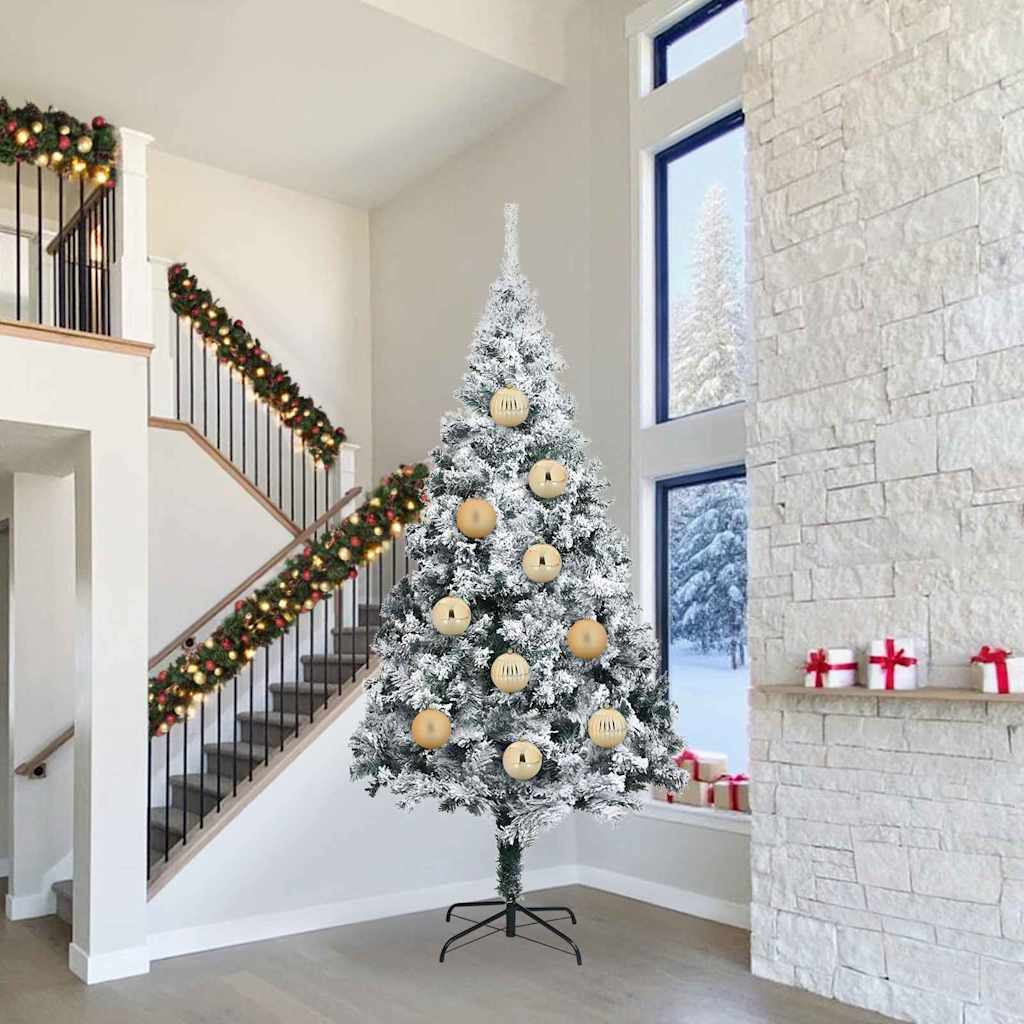 Σετ Χριστουγεννιάτικων Μπαλών XXL 4 pcs Χρυσό Πλαστικό - Pakobazaar