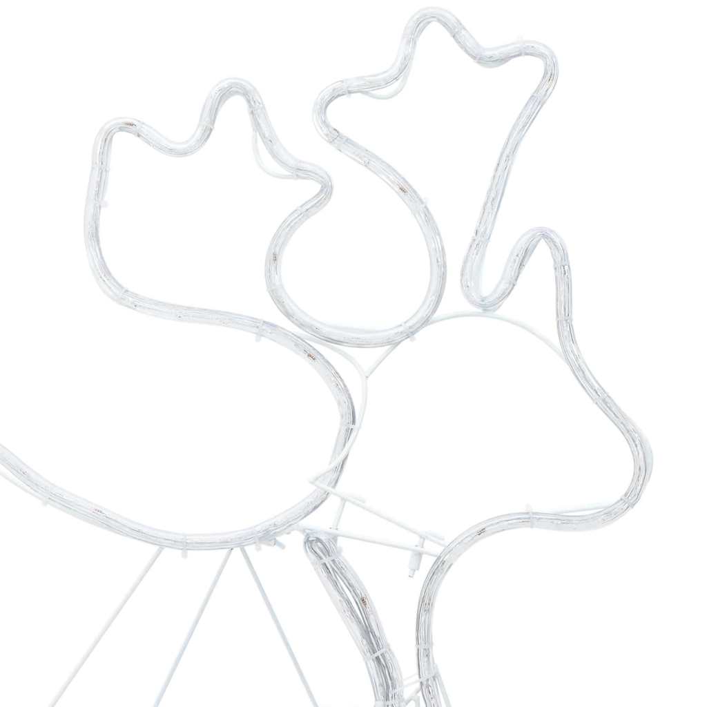 Χριστουγεννιάτικη Διακόσμηση Πολύχρωμο 69 x 79 εκ PVC - Pakobazaar