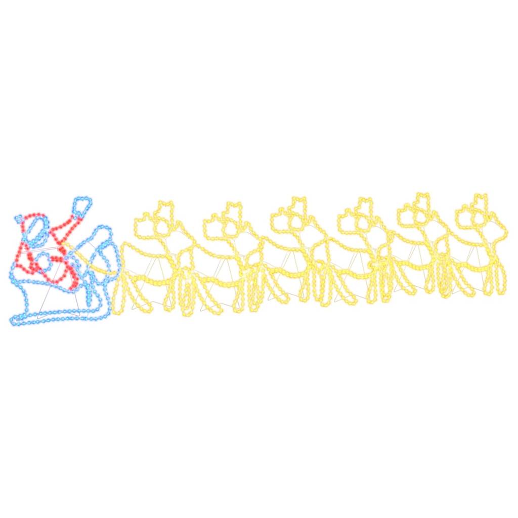 Χριστουγεννιάτικη Διακόσμηση Πολύχρωμο 69 x 79 εκ PVC - Pakobazaar