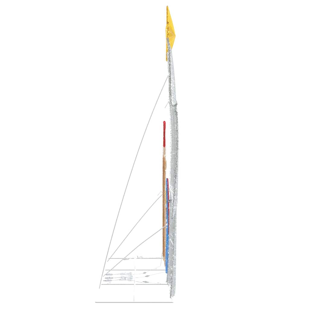 Σκηνή Γέννησης LED Θερμό λευκό 149 x 32 x 127,5 εκ Πολυεστέρας