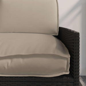 Σετ μαξιλαριών 3 pcs Taupe Ύφασμα Όξφορντ - Pakobazaar