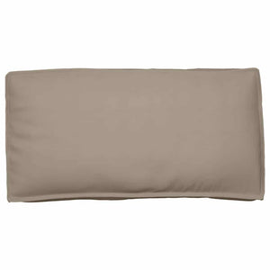 Σετ μαξιλαριών 3 pcs Taupe Ύφασμα Όξφορντ - Pakobazaar