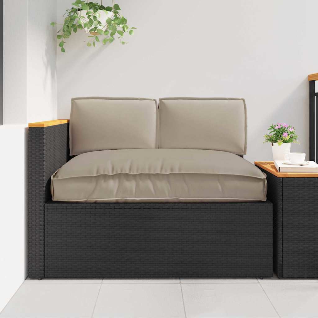 Σετ μαξιλαριών 3 pcs Taupe Ύφασμα Όξφορντ - Pakobazaar