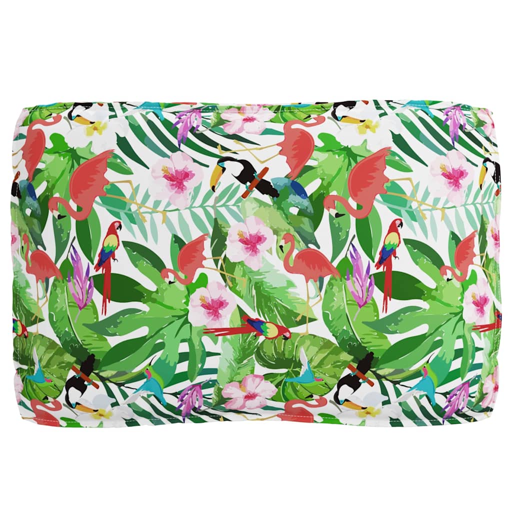 Σετ μαξιλαριών Floral 3 pcs Πολύχρωμο Ύφασμα Όξφορντ - Pakobazaar