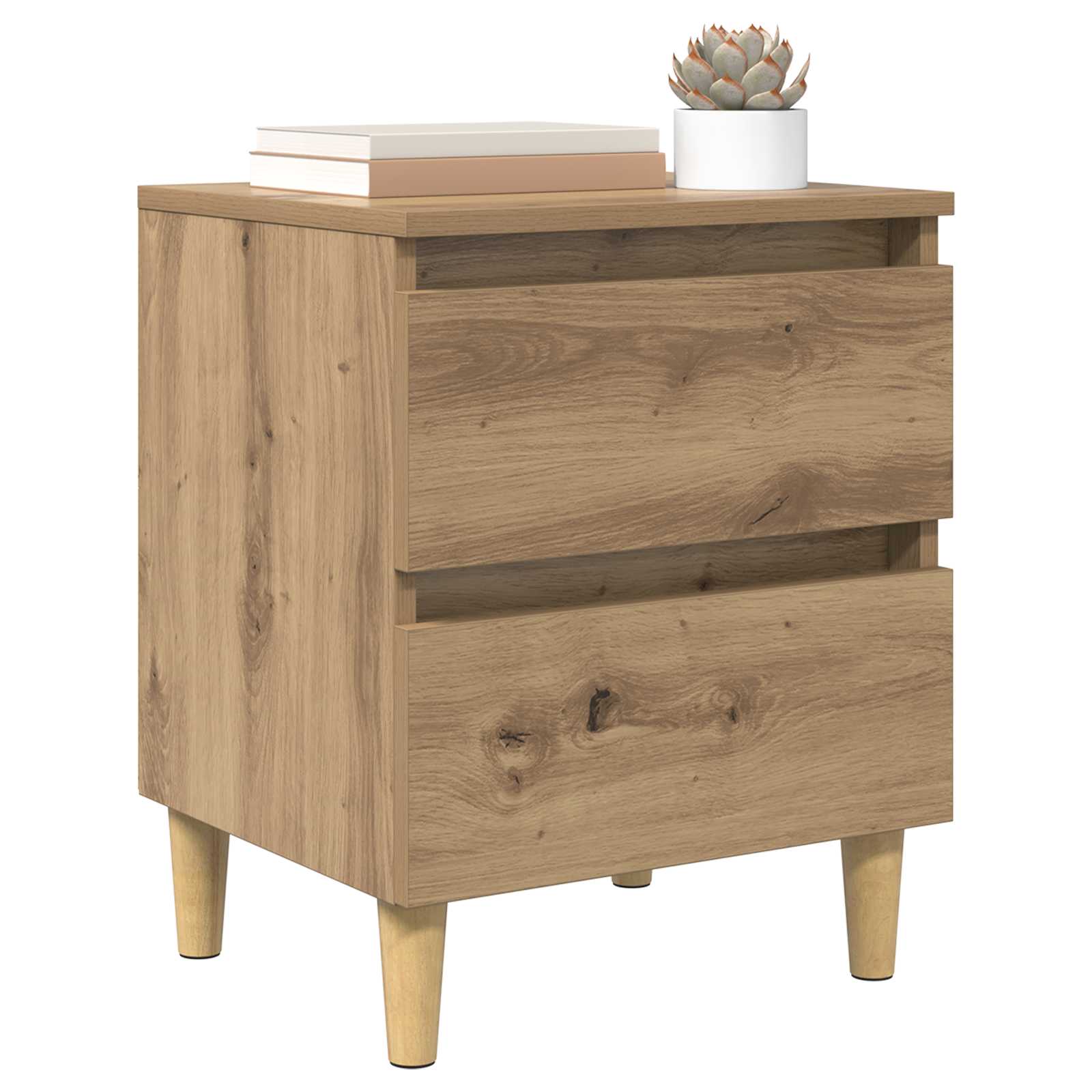 Κρεβάτια Ντουλάπες 2 pcs Artisan Oak 40 x 35 x 50 εκ. - Pakobazaar