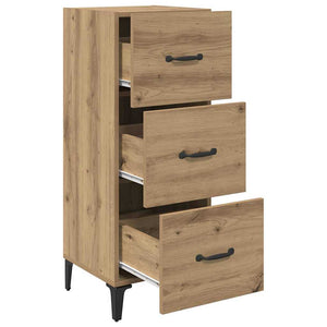 Πλαϊνό γραφείο με συρτάρι Artisan Oak 34,5 x 34 x 90 εκ. - Pakobazaar
