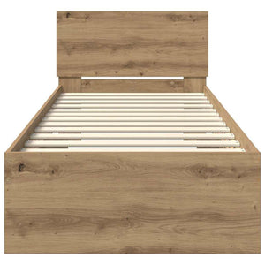 Σκελετός Κρεβατιού Artisan Oak 75 x 190 cm Επεξεργασμένο ξύλο - Pakobazaar