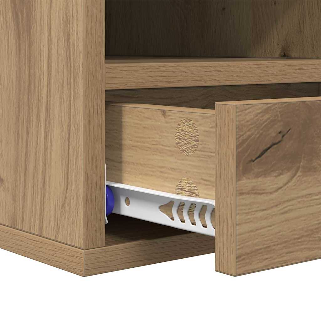 Σταντ Εκτυπωτή Artisan Oak 40 x 32 x 24 εκ Επεξεργασμένο ξύλο - Pakobazaar