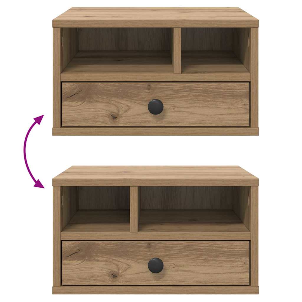 Σταντ Εκτυπωτή Artisan Oak 40 x 32 x 24 εκ Επεξεργασμένο ξύλο - Pakobazaar