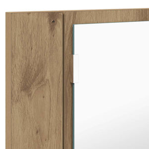 Καθρέφτης Ντουλάπα Μπάνιου με ράφι Artisan Oak 80 x 12 x 45 εκ - Pakobazaar