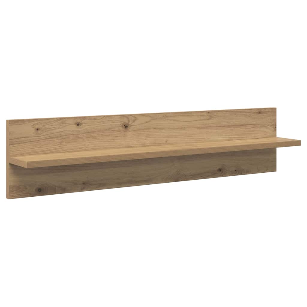 Ράφια Τοίχου με ράφι 4 pcs Artisan Oak 80 x 11,5 x 18 εκ - Pakobazaar
