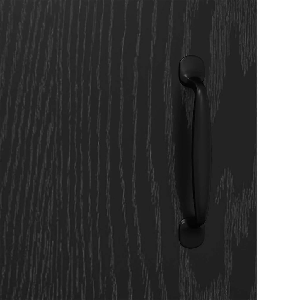 Πλαϊνό γραφείο Μαύρη Οξυά 69,5 x 34 x 90 εκ. Επεξεργασμένο ξύλο - Pakobazaar