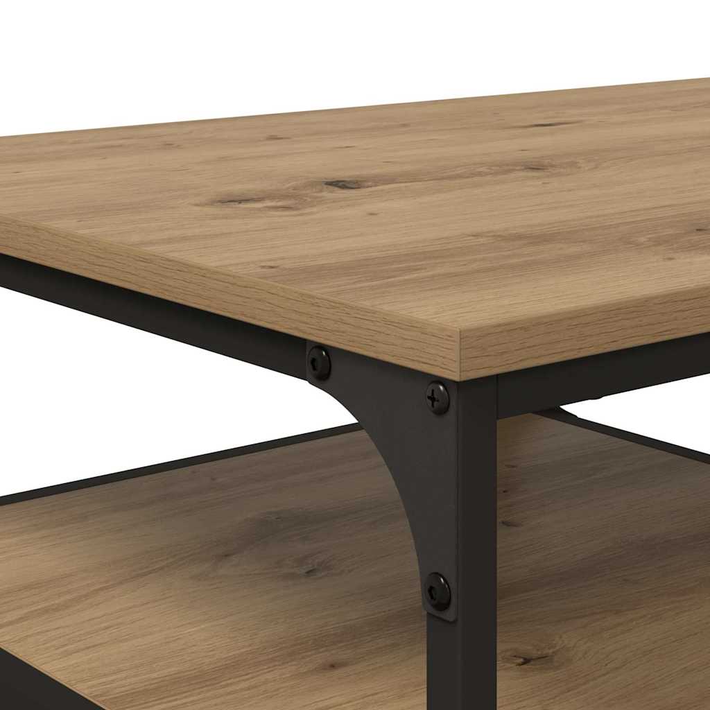 Τραπεζάκι σαλονιού Artisan Oak 90 x 49 x 40 εκ - Pakobazaar