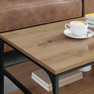Τραπεζάκι σαλονιού Artisan Oak 90 x 49 x 40 εκ - Pakobazaar