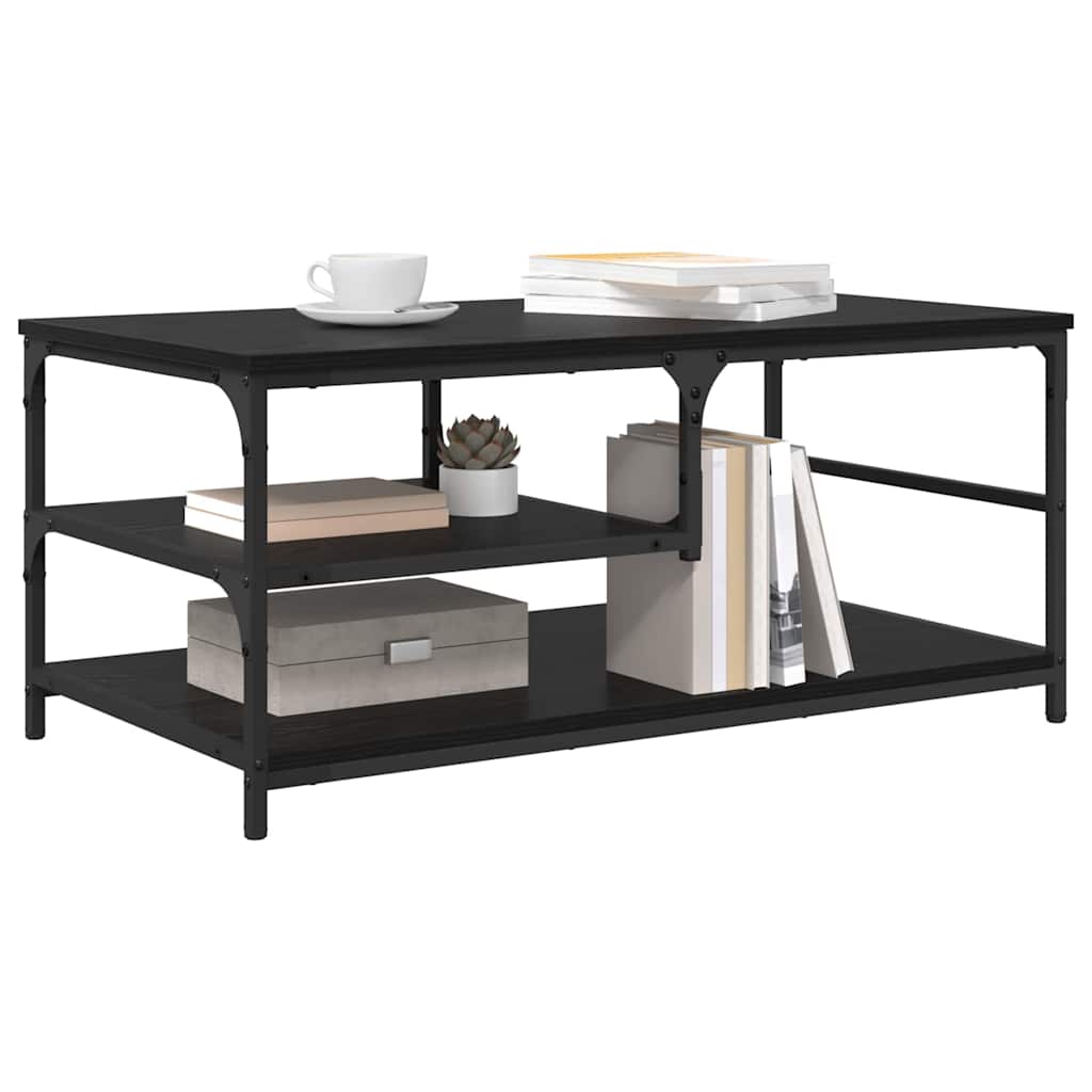 Τραπεζάκι σαλονιού Μαύρη Οξυά 90 x 49 x 40 εκ