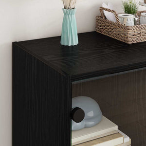 Βοηθητικό ντουλάπι Μαύρη Οξυά 68 x 37 x 75,5 εκ - Pakobazaar