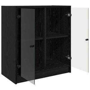 Βοηθητικό ντουλάπι Μαύρη Οξυά 68 x 37 x 75,5 εκ - Pakobazaar