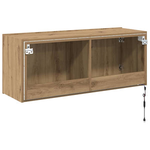 Ντουλάπι Τηλεόρασης Τοίχου Artisan Oak 100 x 35 x 41 cm - Pakobazaar