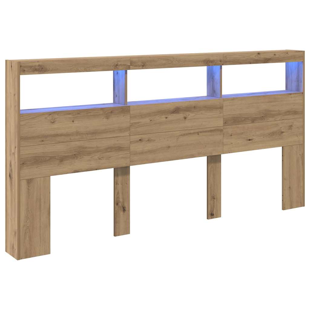 Κεφαλάρι Artisan Oak 200 x 17 x 102 cm Επεξεργασμένο ξύλο - Pakobazaar