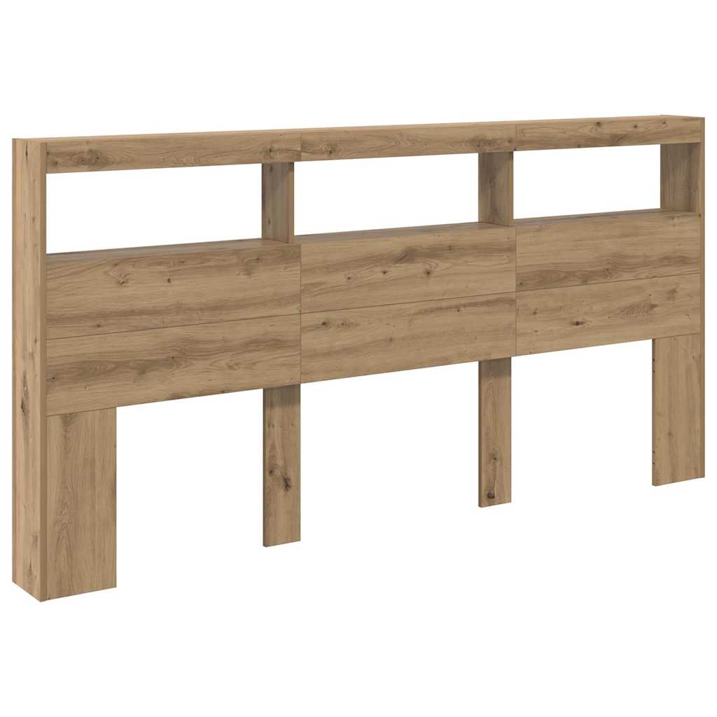 Κεφαλάρι Artisan Oak 200 x 17 x 102 cm Επεξεργασμένο ξύλο - Pakobazaar