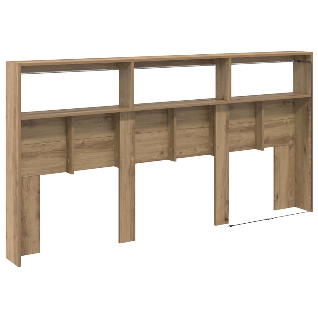 Κεφαλάρι Artisan Oak 200 x 17 x 102 cm Επεξεργασμένο ξύλο - Pakobazaar