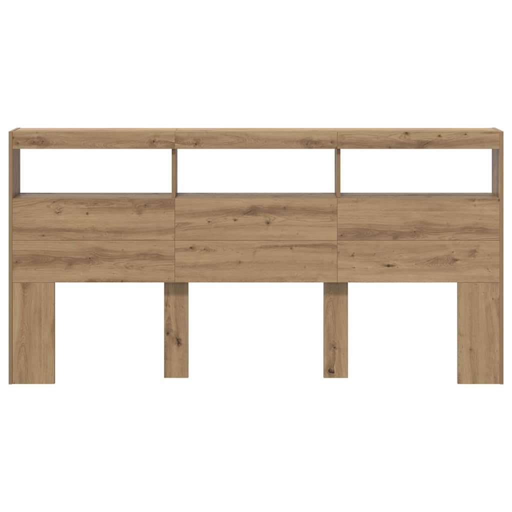 Κεφαλάρι Artisan Oak 200 x 17 x 102 cm Επεξεργασμένο ξύλο - Pakobazaar