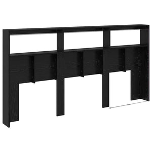 Κεφαλάρι Μαύρη Οξυά 200 x 17 x 102 cm Επεξεργασμένο ξύλο - Pakobazaar
