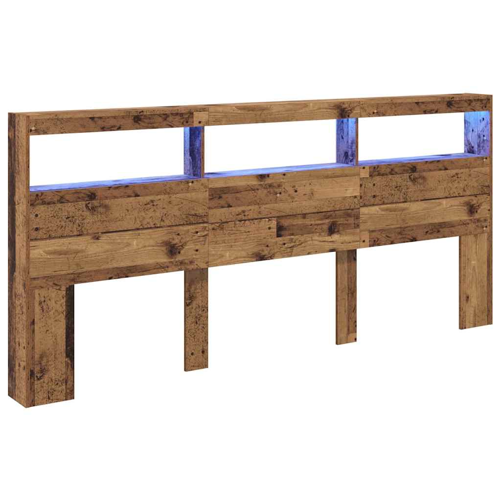 Κεφαλάρι Παλιό Ξύλο 220 x 17 x 102 cm Επεξεργασμένο ξύλο - Pakobazaar