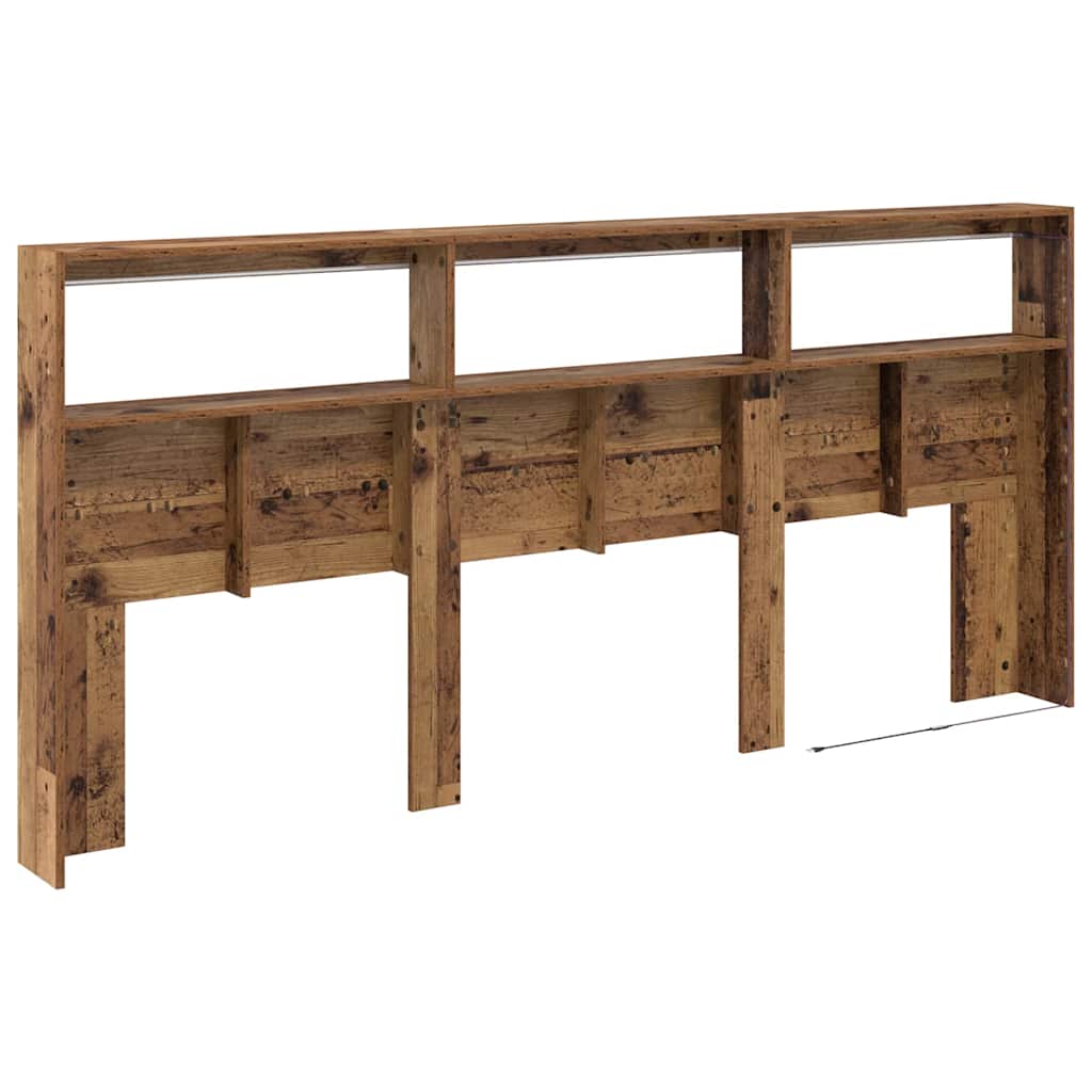Κεφαλάρι Παλιό Ξύλο 220 x 17 x 102 cm Επεξεργασμένο ξύλο - Pakobazaar