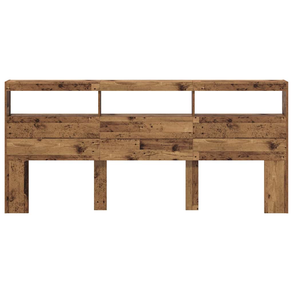 Κεφαλάρι Παλιό Ξύλο 220 x 17 x 102 cm Επεξεργασμένο ξύλο - Pakobazaar