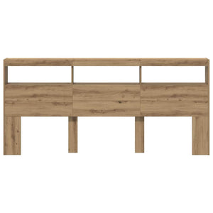 Κεφαλάρι Artisan Oak 220 x 17 x 102 cm Επεξεργασμένο ξύλο - Pakobazaar