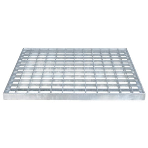 Σίτα Ασημί 40 x 40 x 2 cm Γαλβανισμένο Ατσάλι Ψυχρής Βύθισης - Pakobazaar