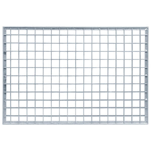Σίτα Ασημί 60 x 40 x 2 cm Γαλβανισμένο Ατσάλι Ψυχρής Βύθισης