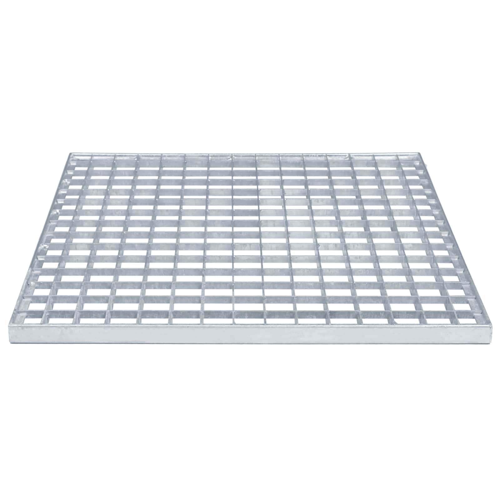 Σίτα Ασημί 50 x 50 x 2 cm Γαλβανισμένο Ατσάλι Ψυχρής Βύθισης - Pakobazaar