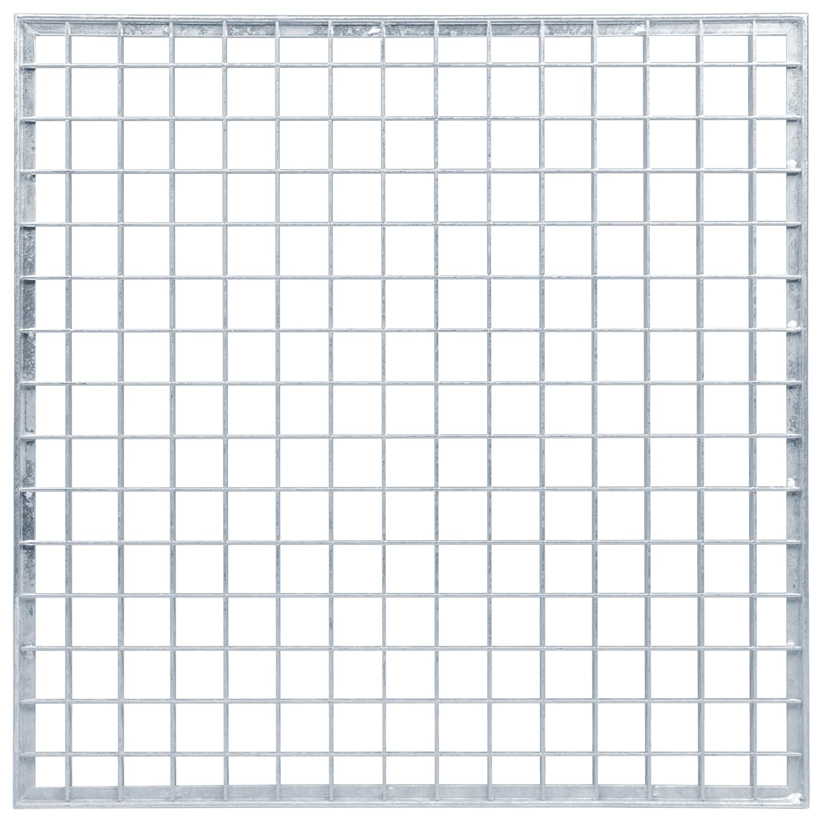 Σίτα Ασημί 50 x 50 x 2 cm Γαλβανισμένο Ατσάλι Ψυχρής Βύθισης - Pakobazaar